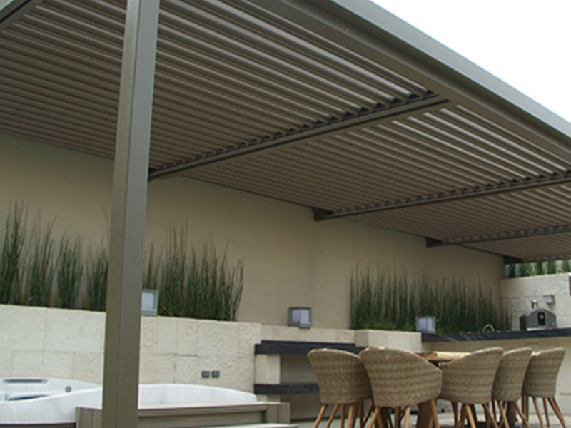 PÉRGOLA PARA PATIO CDMX 