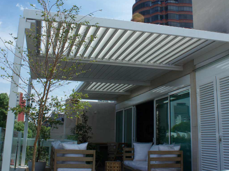 PÉRGOLA DE ALUMINIO CDMX 