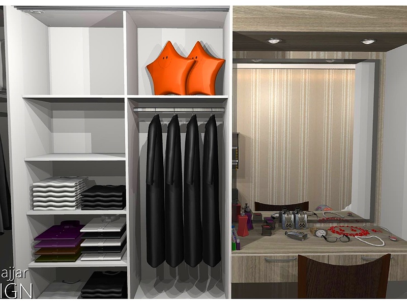 Closet de madera México