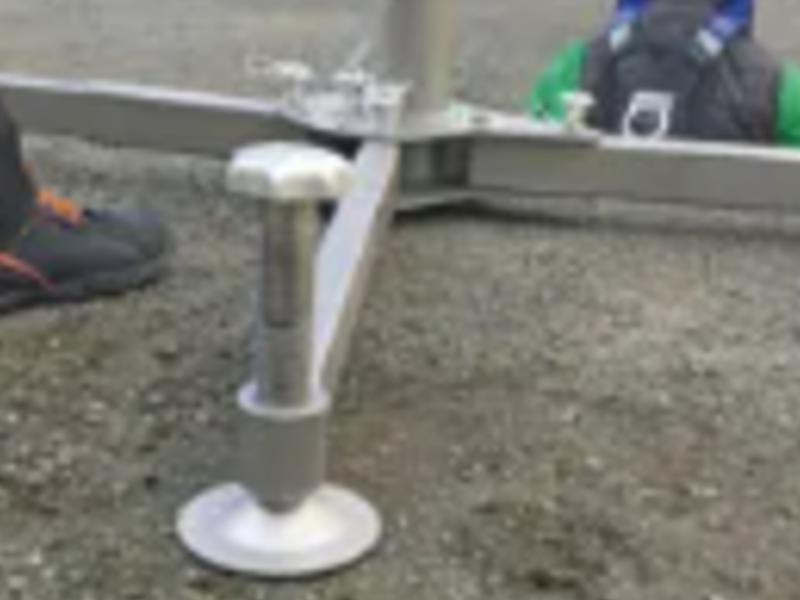 Brazos davit para seguridad CDMX