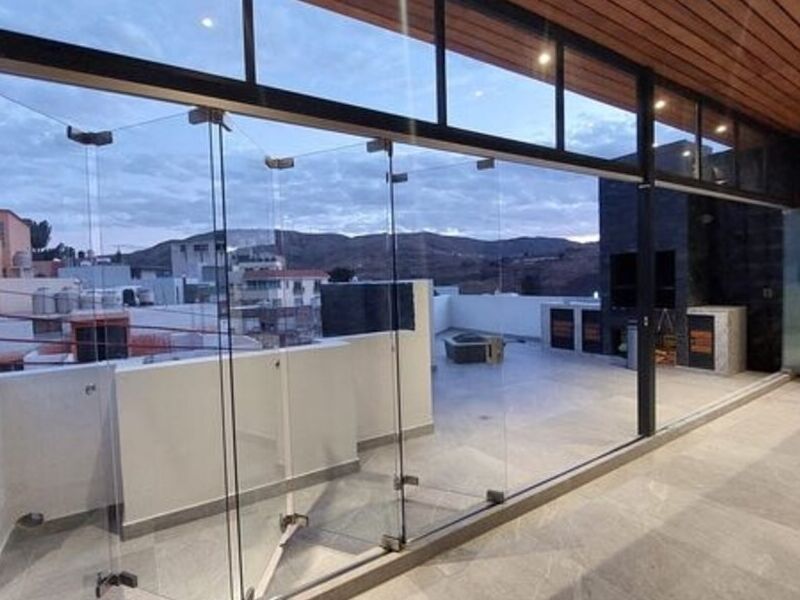 Cancel Plegable de Cristal Aguascalientes