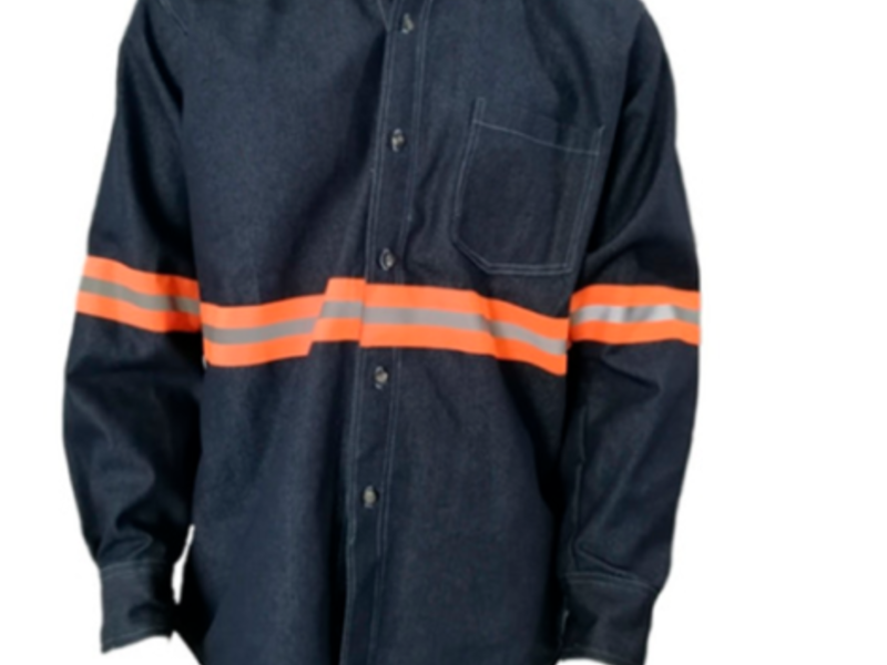 Camisa industrial de mezclilla 