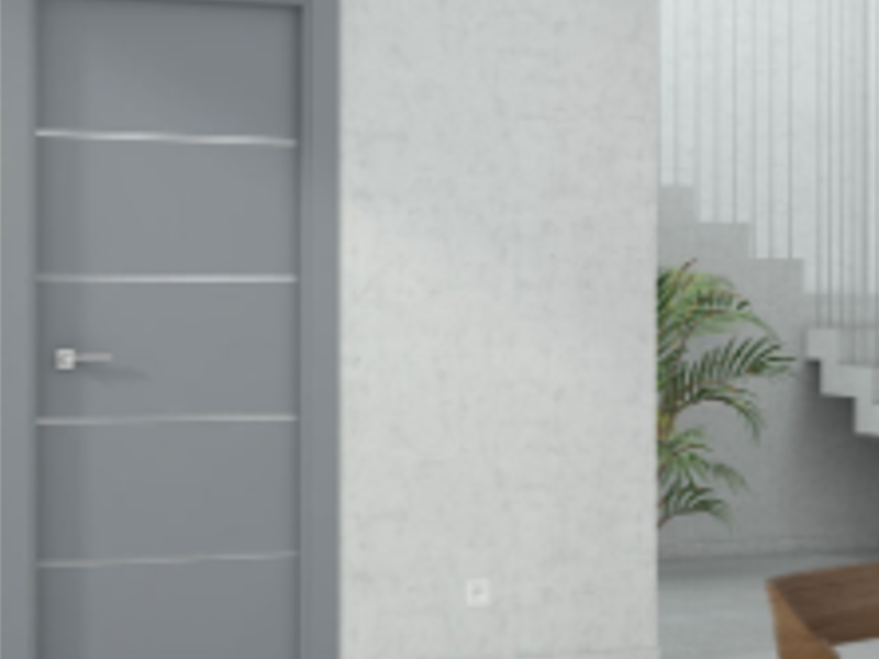 Diseño de puertas de aluminio Nuevo León