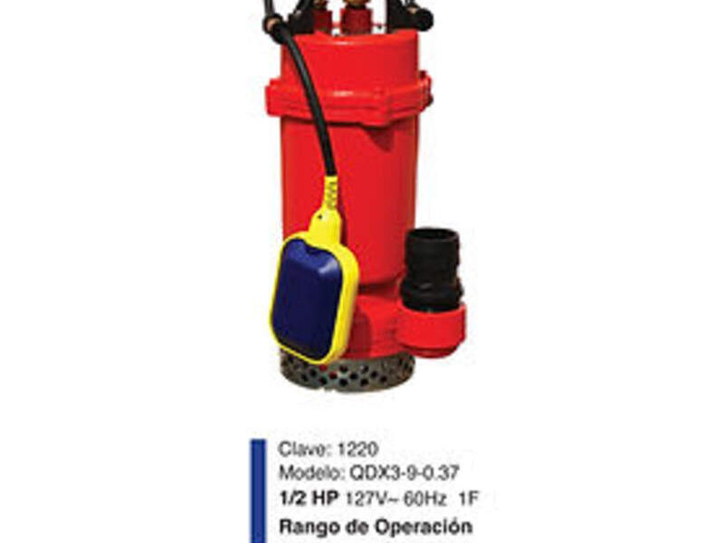 Bomba Sumergible de plástico México 