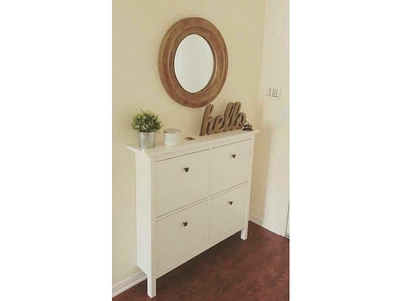 mueble recibidor con cajones México MARCA PREFABRICADOS S.A. DE C.V.