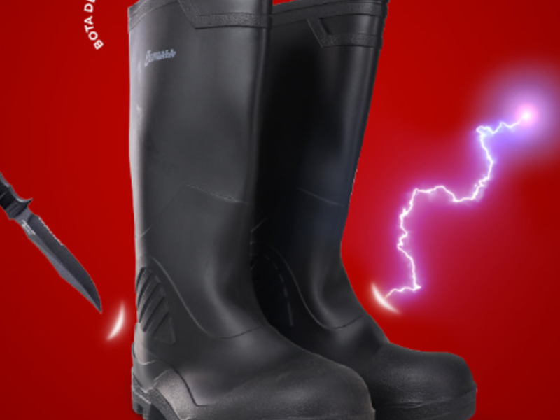 Bota de hule industrial Culiacán 