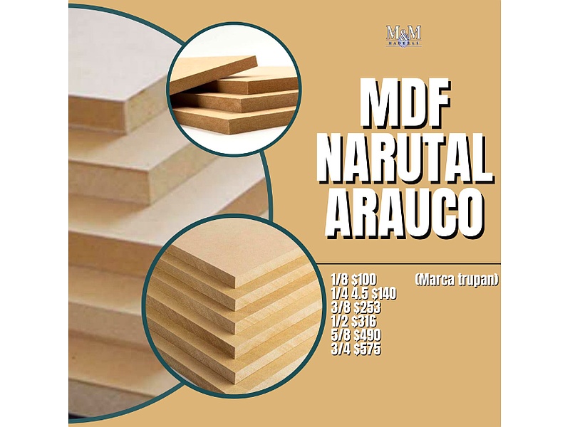 MDF Natural México