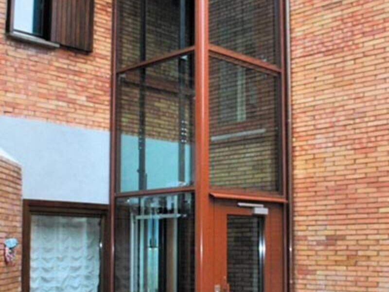 Ascensores residenciales en exterior CDMX