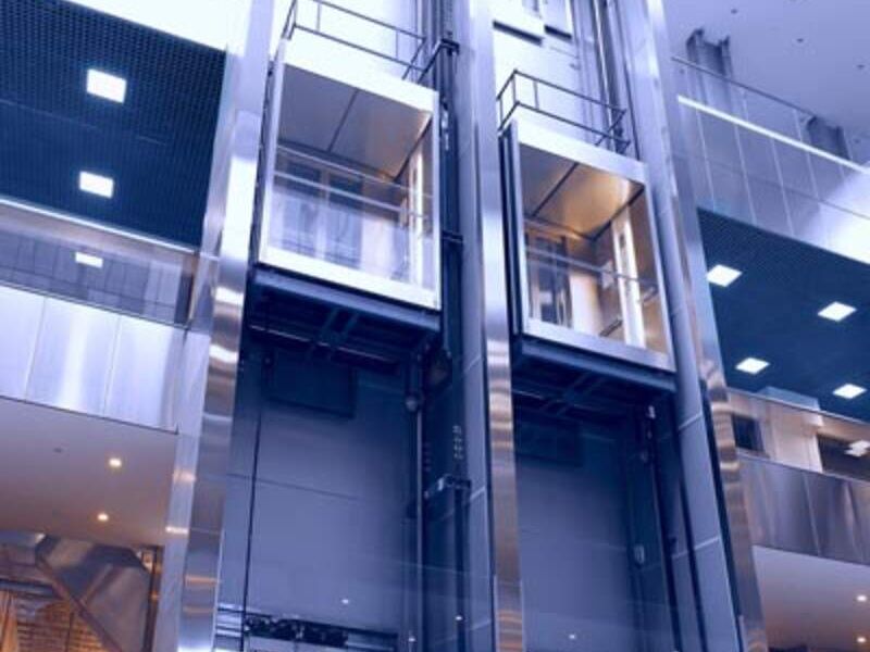 Ascensor comercial exterior en Veracruz
