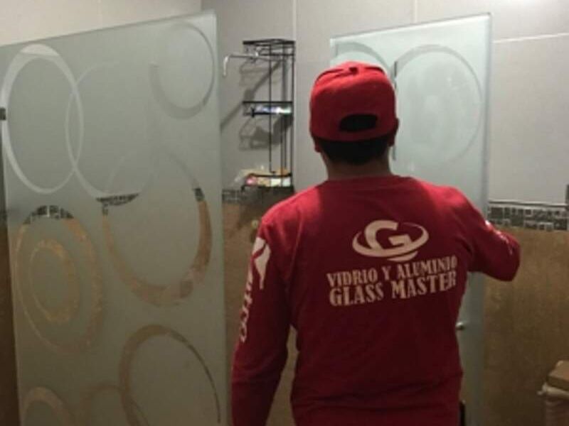 Canceles de baño de vidrio templado México 