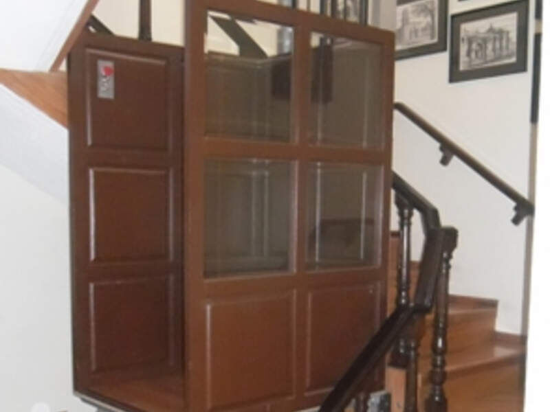 Elevador residencial café en Ciudad de México