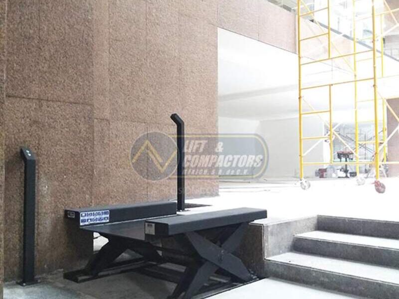 Plataforma nivel zero en Ciudad de México