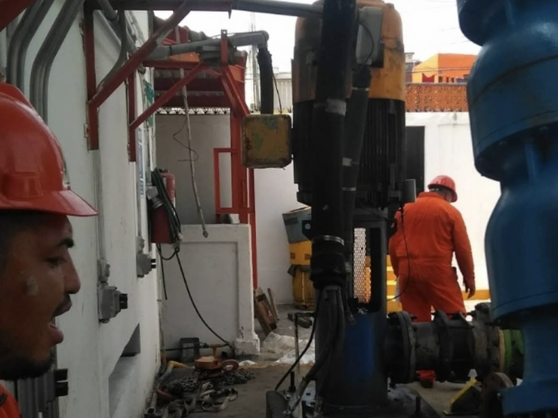 Instalación bombas sumergibles Pumps México