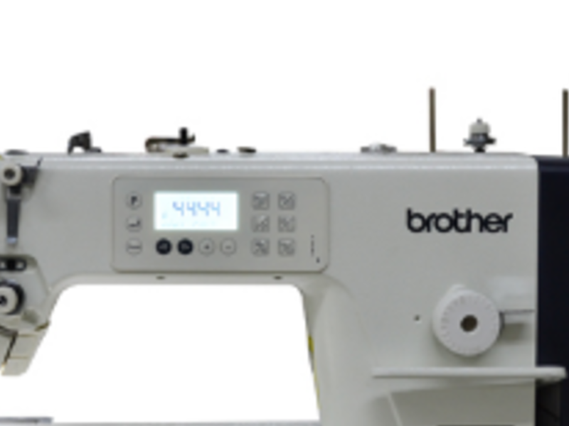 Máquina de coser recta industrial electrónica