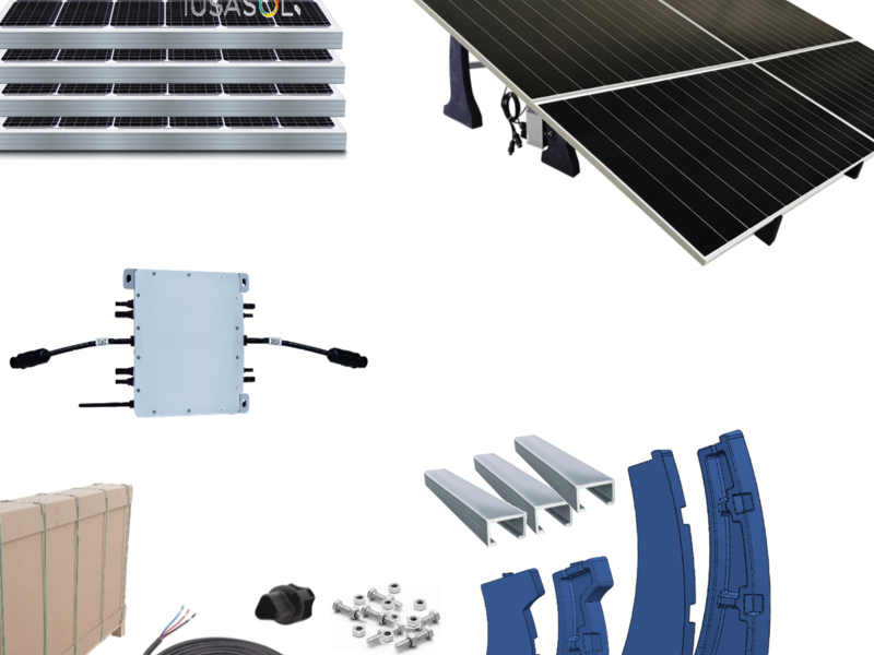 Kit fotovoltaico KI-1900 CDMX IUSASOL