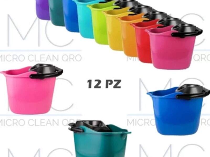 Paquete 12 piezas Cubeta México