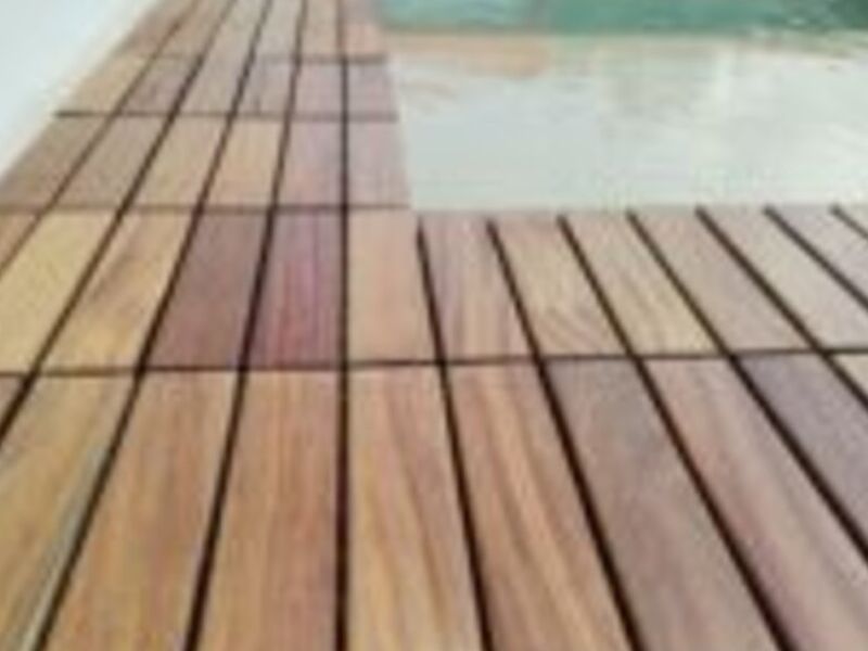 Piso Deck de Madera de Cumaru Victory