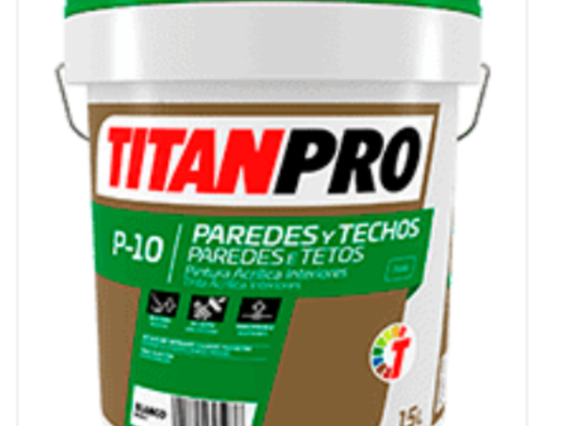 Pintura acrílica interiores P10 México