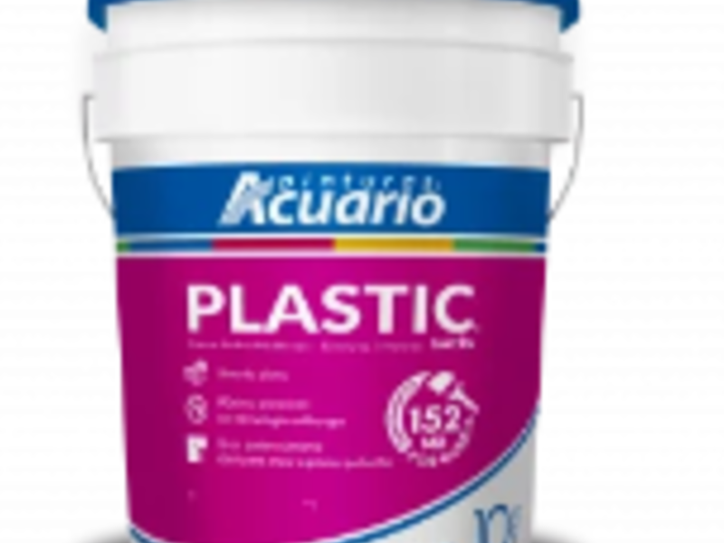 Pintura Acuario Plastic 10 años México