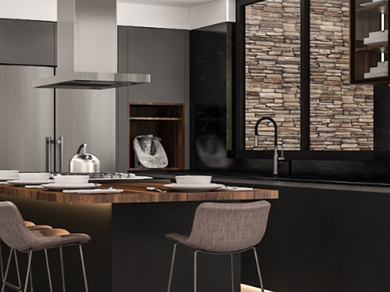 Diseño de Cocina Club de Golf Bellavista CDMX