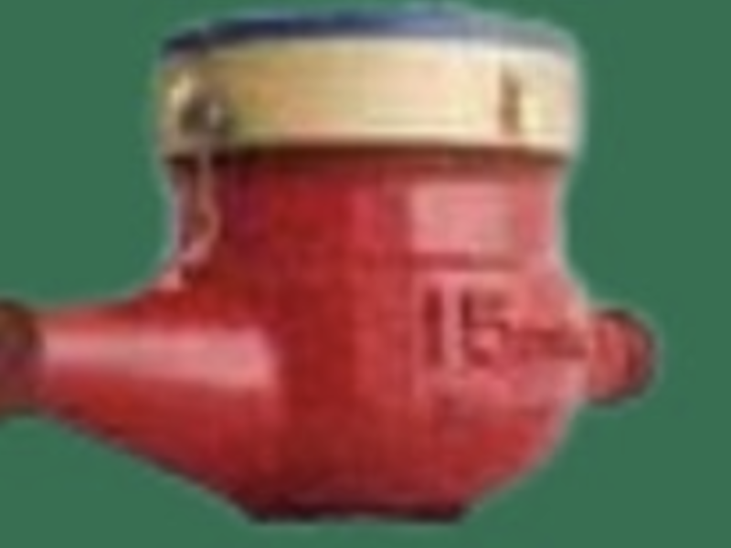 Medidor de Agua Rojo FO.FO Fundido México