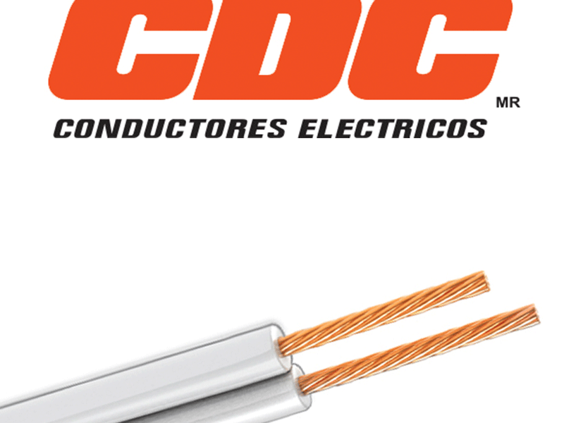 Cable Condulac duplex calibre 12 color blanco. Por metro - Comercial  Eléctrica