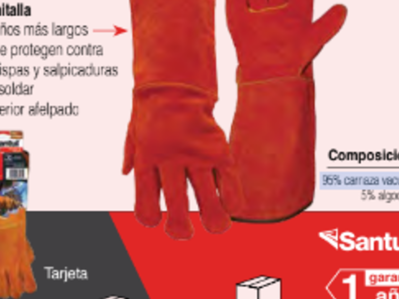 Guantes carnaza Guadalajara