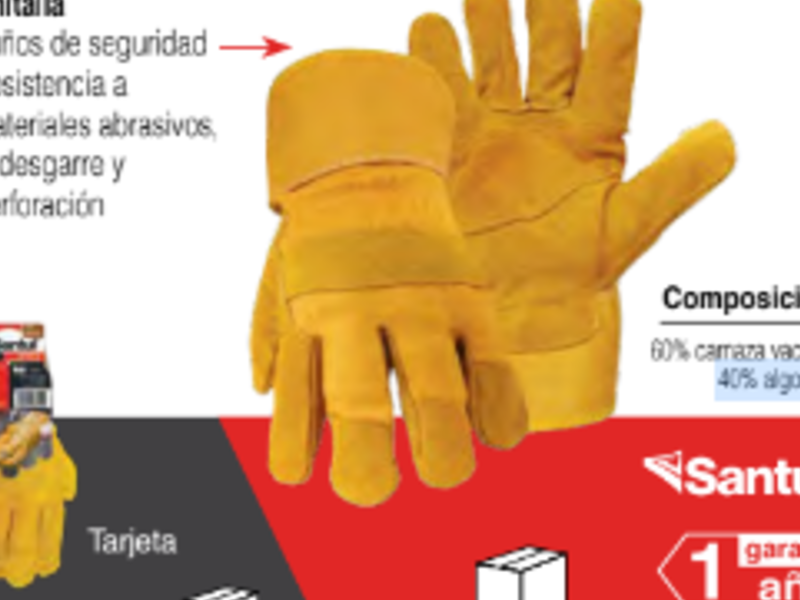 Guantes loneta Monterrey