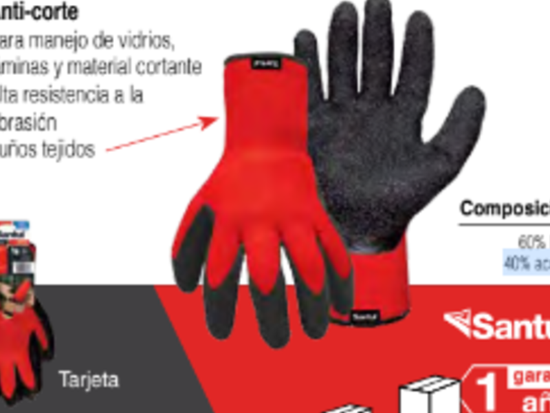 Guantes acrílico con latex CDMX