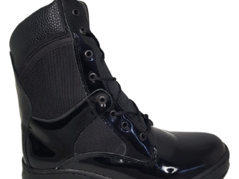 Bota Charol Negro Guanajuato