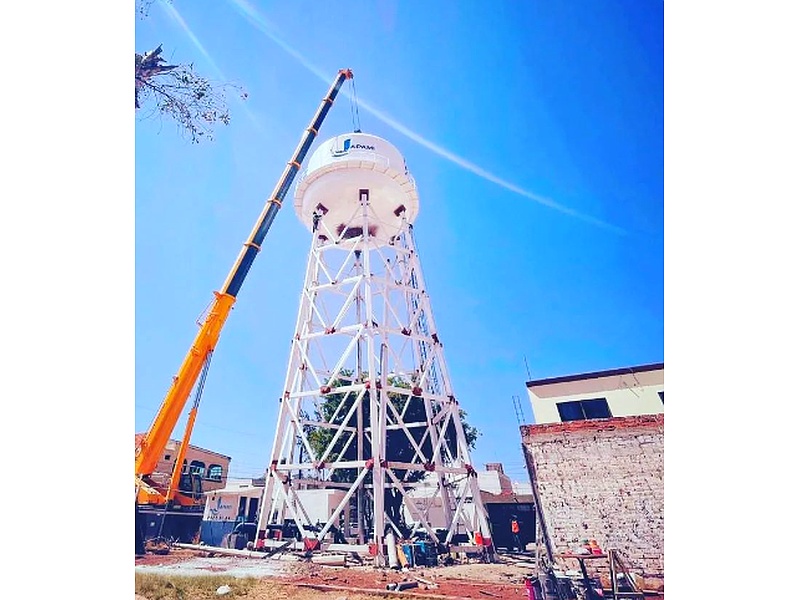 Tanque Metálico de Agua Potable México