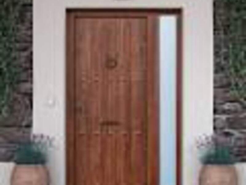 Puerta acorazada con acero Monterrey