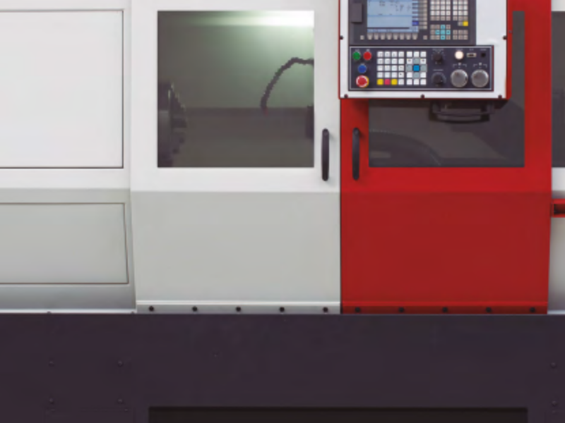 Torno CNC de uso fácil e intuitivo