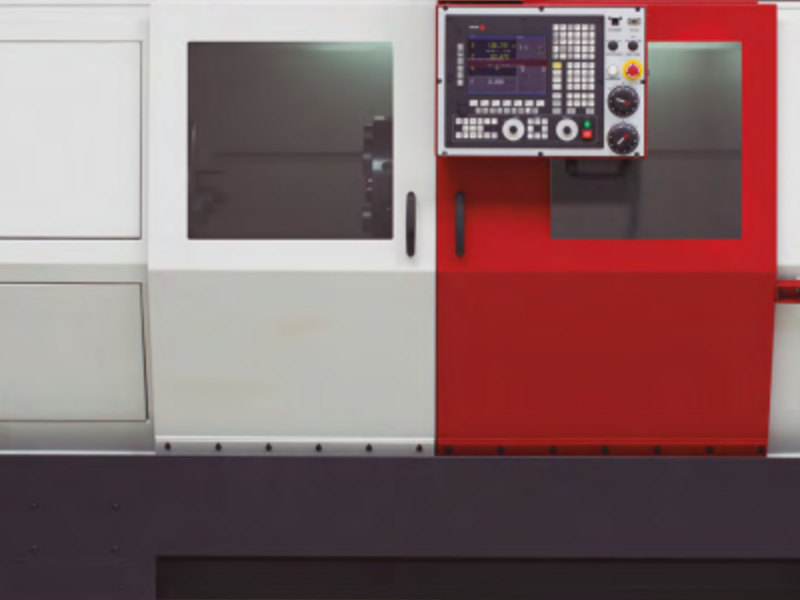 CNC con bancada plana  