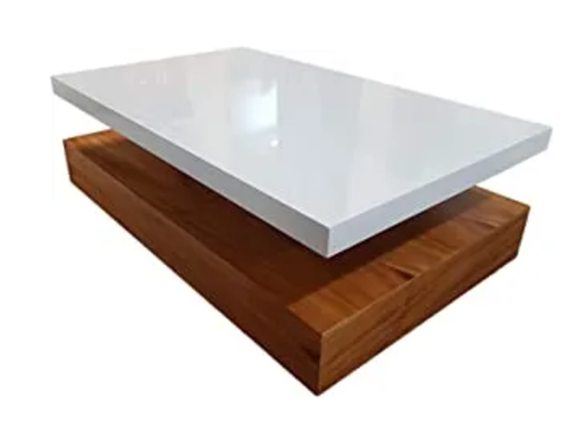 Mesa de polietireno y madera cahuatl CDMX