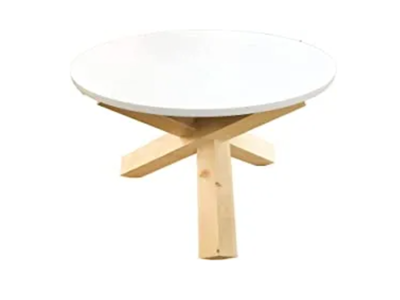 Mesa de madera estilo matatena CDMX