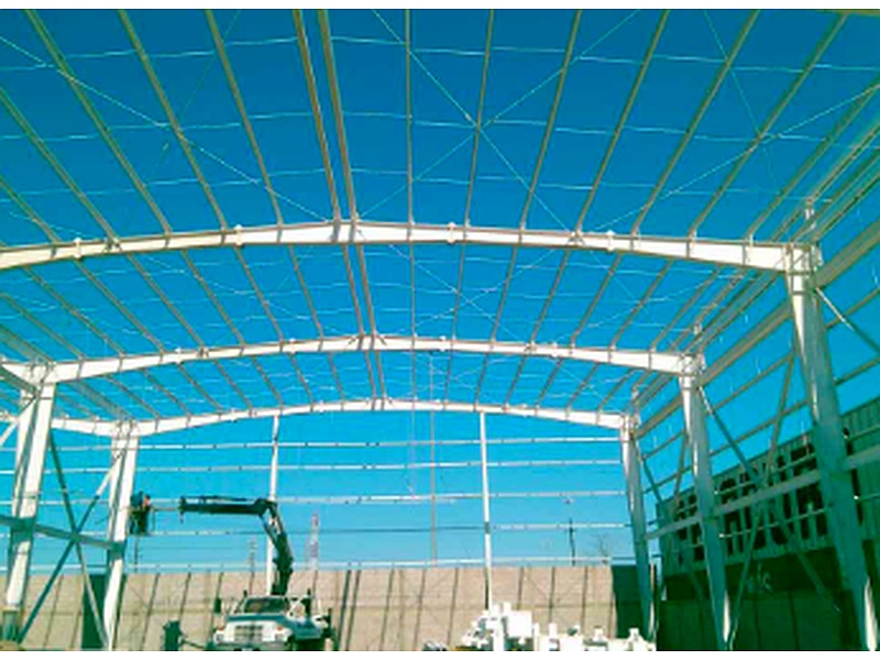 Instalación de estructura de naves industriales México SCN DISEÑO DE ESPACIO SA DE CV
