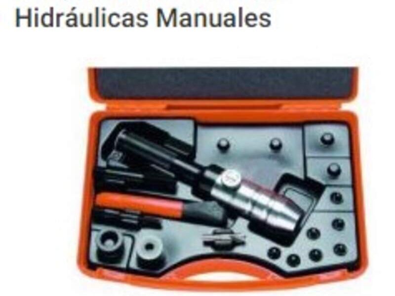 Juego de ponchadoras hidraulicas en mexico