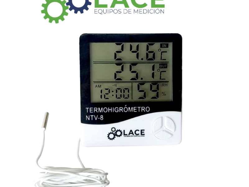 Medidor de Alarma Termohigrómetro México