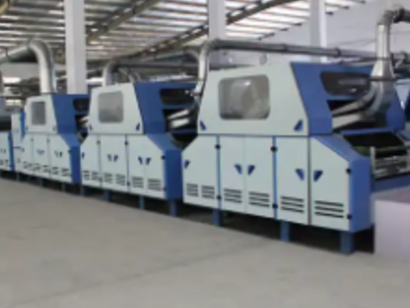 Máquina De cardado combinado para lana