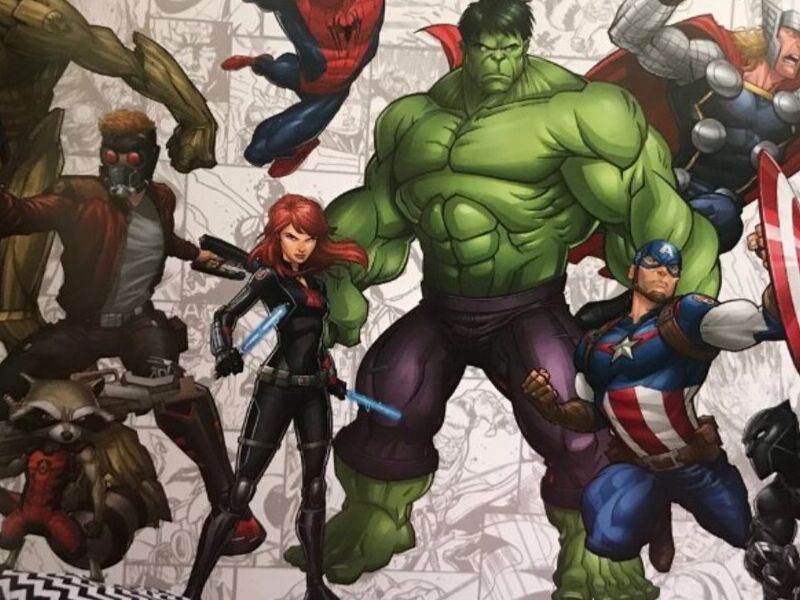 Mural  Avenger CDMX