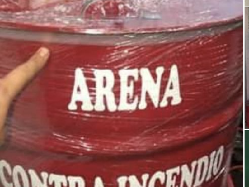 Tambo arenero de 100kg México