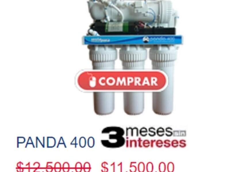 EQUIPO DE OSMOSIS PANDA MÉXICO 