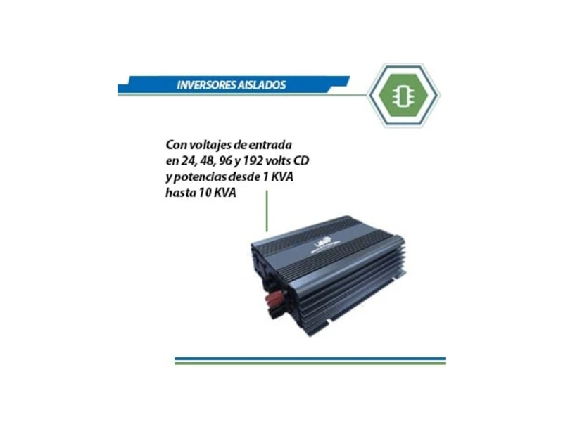 MICROINVERSOR SOLAR AISLADO Mexico