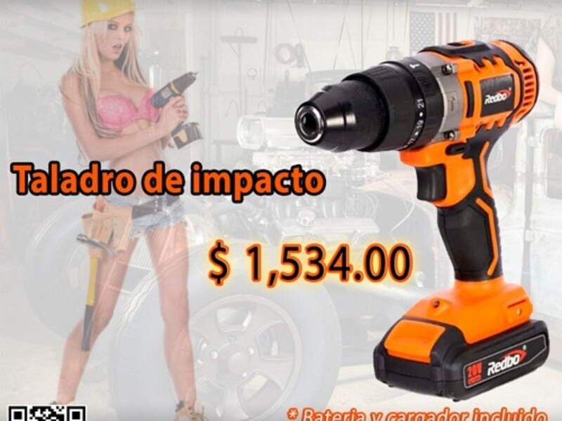 Taladro de Impacto Redbo