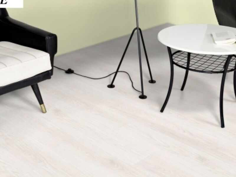 Piso Laminado Impermeable Ivory