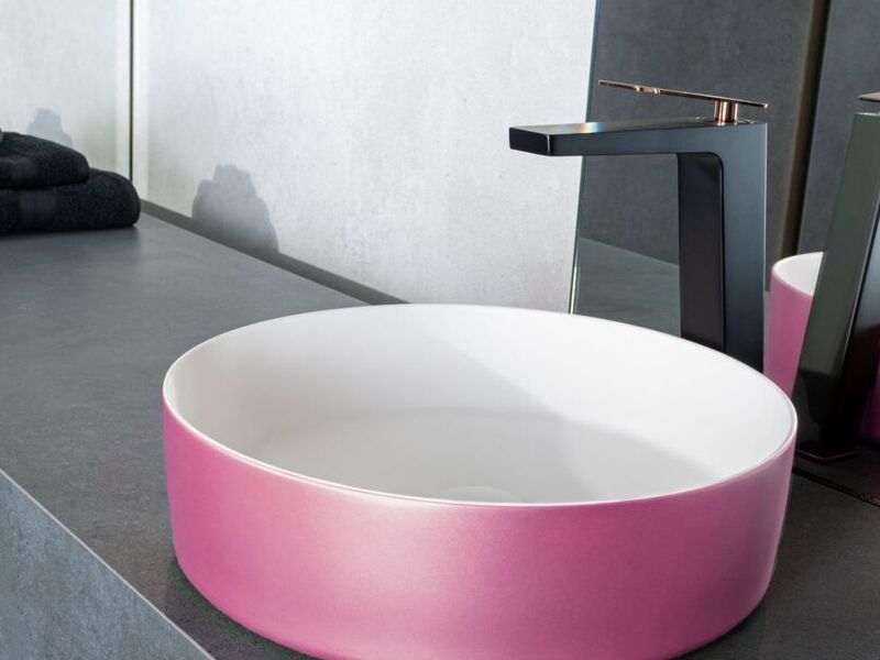 Lavabo RIN Oro Rosa CDMX