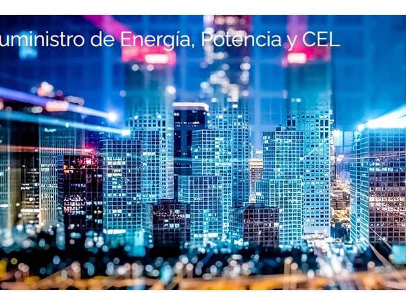 Suministro de Energía, Potencia y CEL Mexico