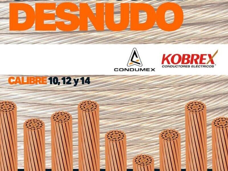 Cable de cobre desnudo en Guadalajara