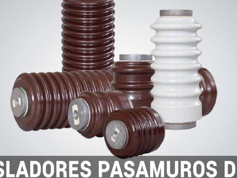 Aisladores Pasamuros de baja tensión 